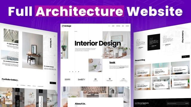 Architecture & Interior Design Website